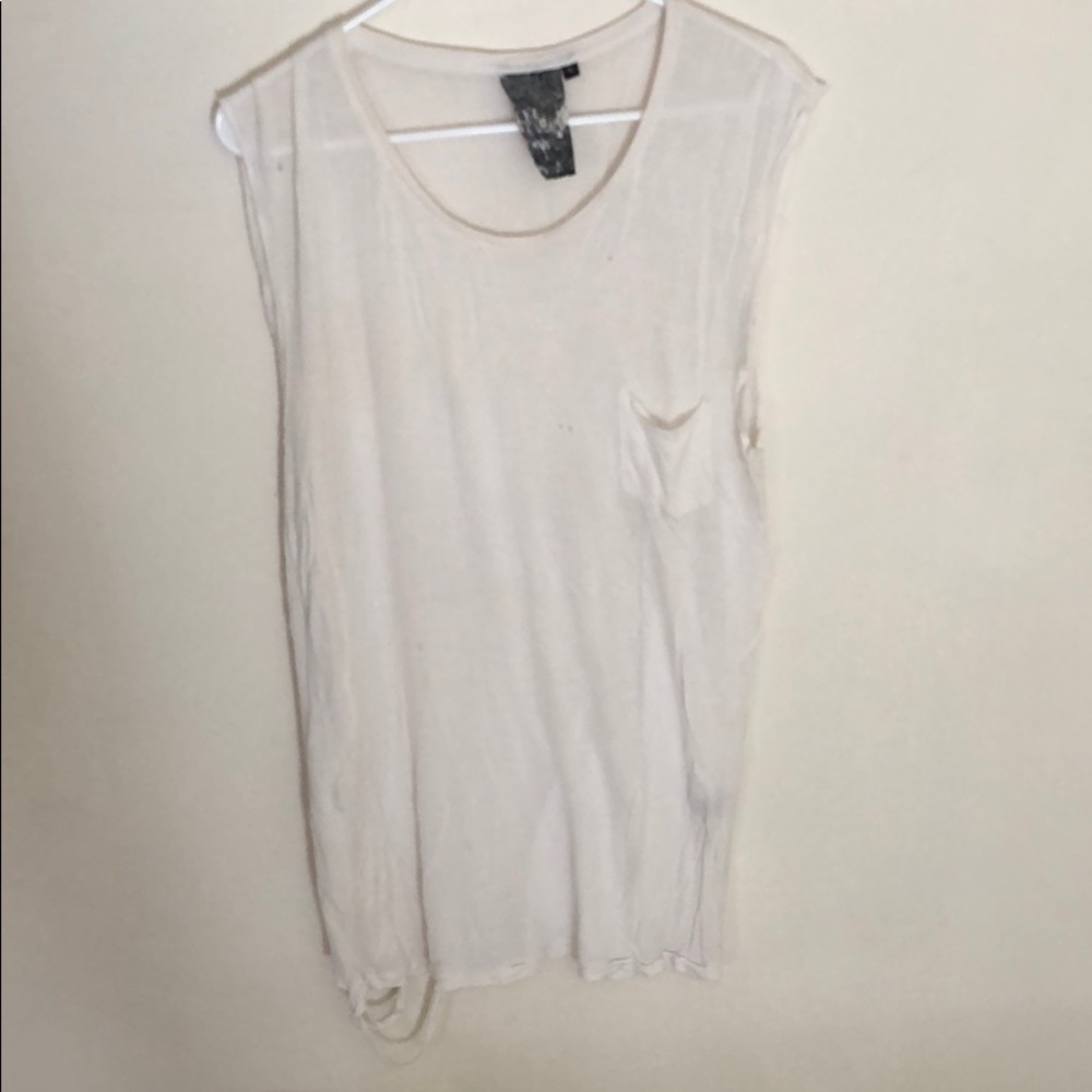 The People VS distressed tank